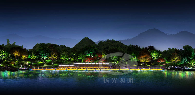 公園夜景亮化設計