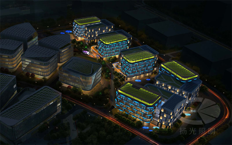 建築外牆夜景照明