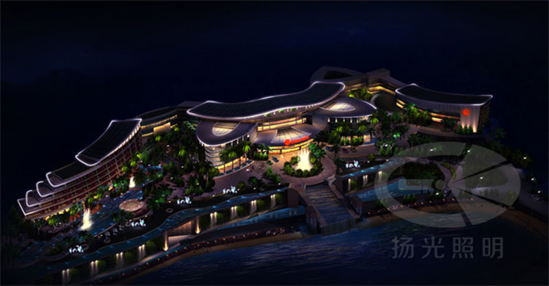 酒店(diàn)夜景(jǐng)亮化設計 酒店夜景亮化設計