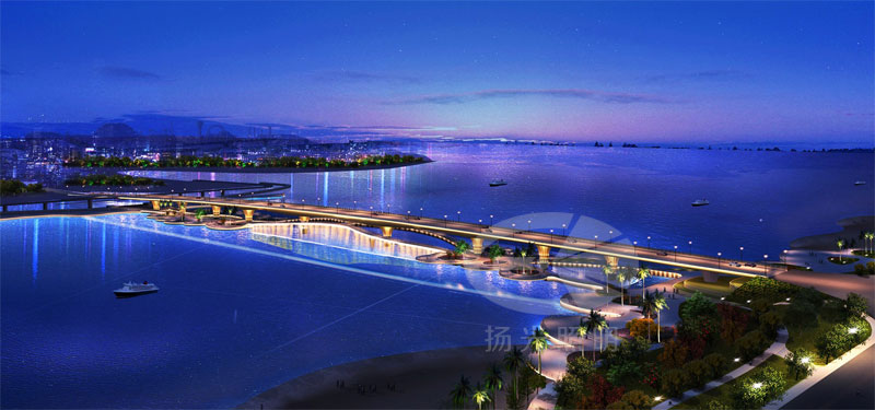 橋梁夜景照明設計 橋梁夜景照明設計