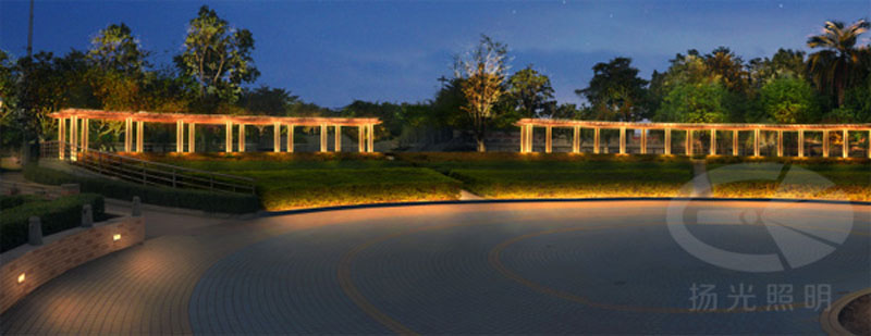 廣場景觀照明設（shè）計效果（guǒ）圖