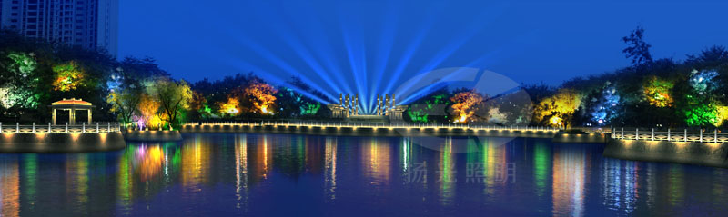 城（chéng）市廣場照明設計效果圖一（yī）