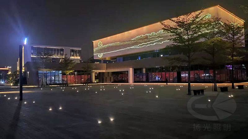 東莞中集智（zhì）穀產業園景觀照明工程夜（yè）景（jǐng）圖