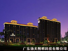 建工集團：四會翡翠山河戶外（wài）亮化（huà）工程