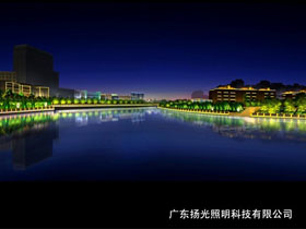 湖北鹹寧淦河燈光設計