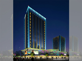 廣西桂林（lín）恒（héng）大廣場樓體亮化