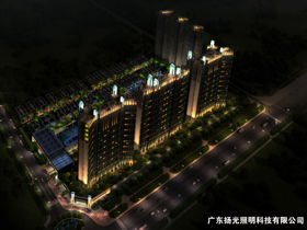 景天地產：東莞景天花園城戶外（wài）亮化工程