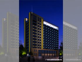 廣西機電工程學校夜景照明設計