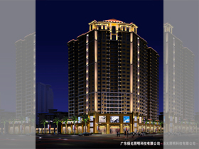廣（guǎng）西恒昌城市（shì）麗景樓體亮化