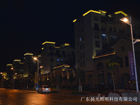陽江馬德（dé）裏夜景照明工程實拍