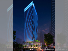 佛山寶能寫字樓亮化設計（jì）