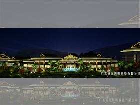 汕尾田園沐歌溫泉度假村燈光（guāng）設計