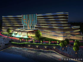 成（chéng）都鷺島財富天街景（jǐng）觀照明