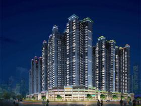 廣西南（nán）寧（níng）金（jīn）川陽光城翡麗灣住宅亮化