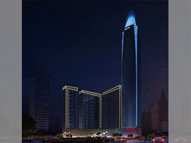 惠州榮（róng）燦置業大廈夜景亮化