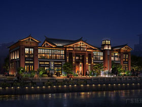 韶關印象商業街泛（fàn）光（guāng）照明工程設計