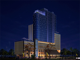 昆銳商務中心（xīn）夜景照明