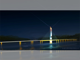 英德廣英大橋夜景照明（míng）
