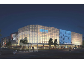 雲南昆（kūn）明東盟大盒（hé）子商場照明設計（jì）