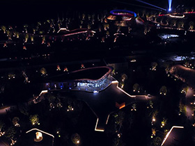 成都鳳（fèng）凰山體育中心周邊環境景觀照明提升工程