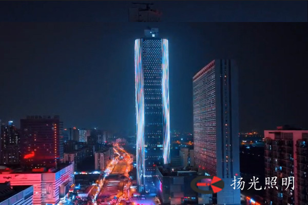 廣州（zhōu）珠江壹號超高層建築泛光照明工程