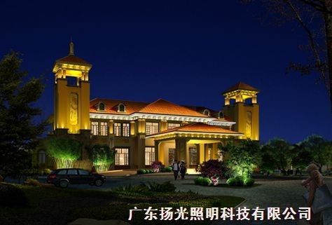 嘉宏：四會翡翠山河酒店樓（lóu）體亮化