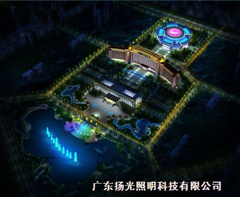江西宜春（chūn）文化藝術中心夜（yè）景照明