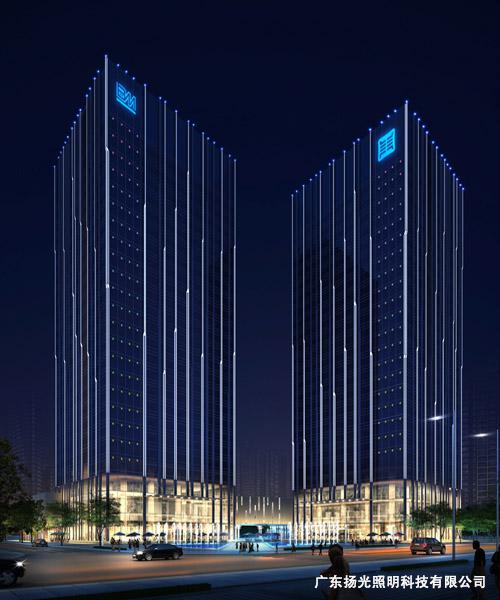 佛山北滘新城區總部辦(bàn)公大樓照明工程