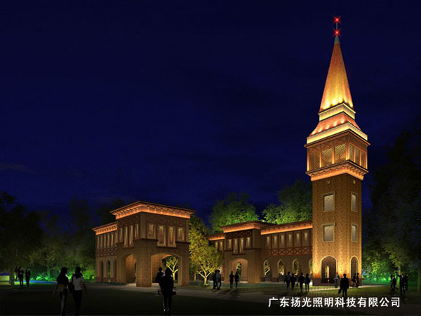 東莞保（bǎo）利山頂（dǐng）教堂燈光工程