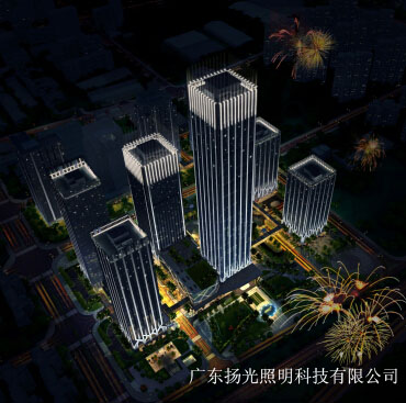 寰宇匯金中心城市綜合體戶外燈光設計（jì）