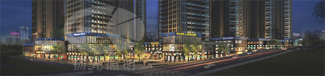 雲南昆明壹方城商業街照（zhào）明設計